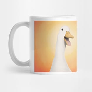 A Very Happy Duck Mug